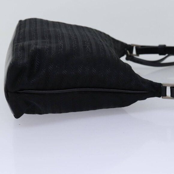PRADA Shoulder Bag Nylon Black Auth yb570 - Picture 4 of 15